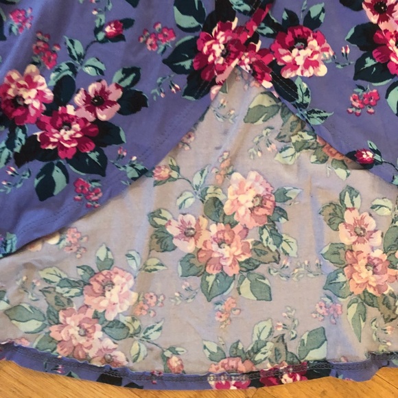 💐🆕Payton Soft PurpleFloral WrapDress NWT - Picture 5 of 8